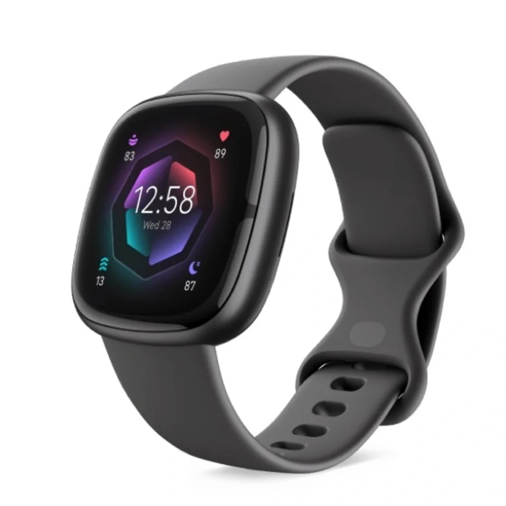 Fitbit Sense 2 Advanced Health & Fitness Smartwatch Grey Graphite Aluminum